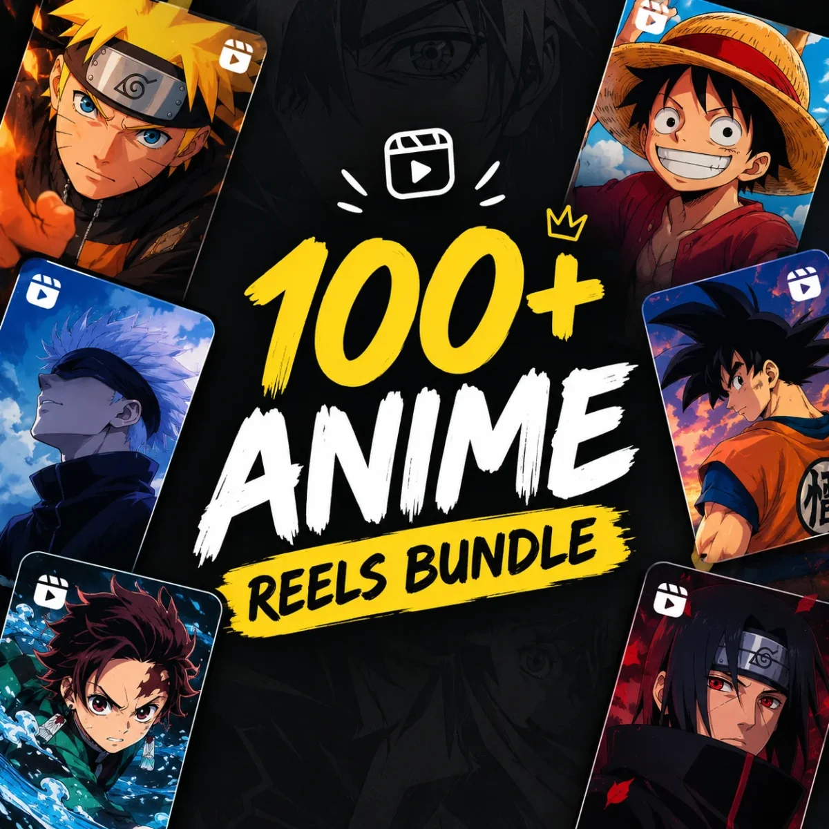 100+ Anime Reels Bundle